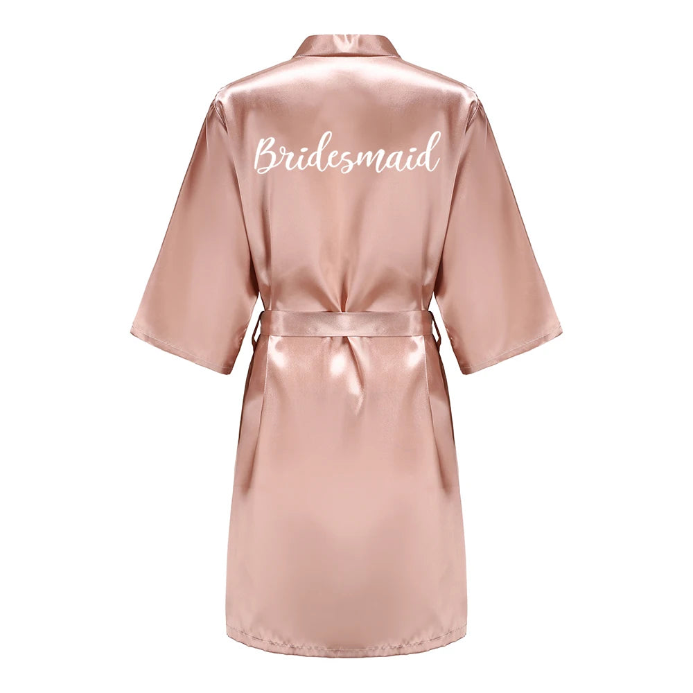 Wedding Bride Robes for Women Bridal Party Gifts