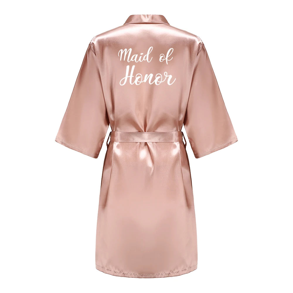 Wedding Bride Robes for Women Bridal Party Gifts