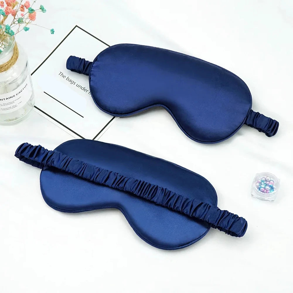 Satin Eye Patch Shading Sleep Eye Mask Travel Relax