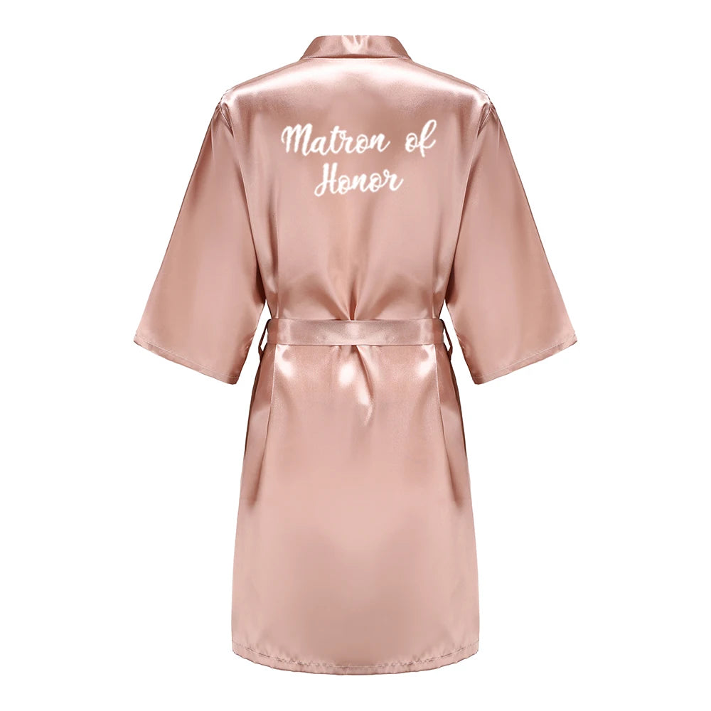 Wedding Bride Robes for Women Bridal Party Gifts